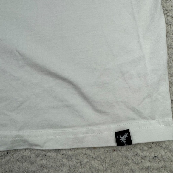 Birddogs T Shirt Mens XL Stretch Crew Neck Hummingbird Graphic Casual White - Picture 2 of 6